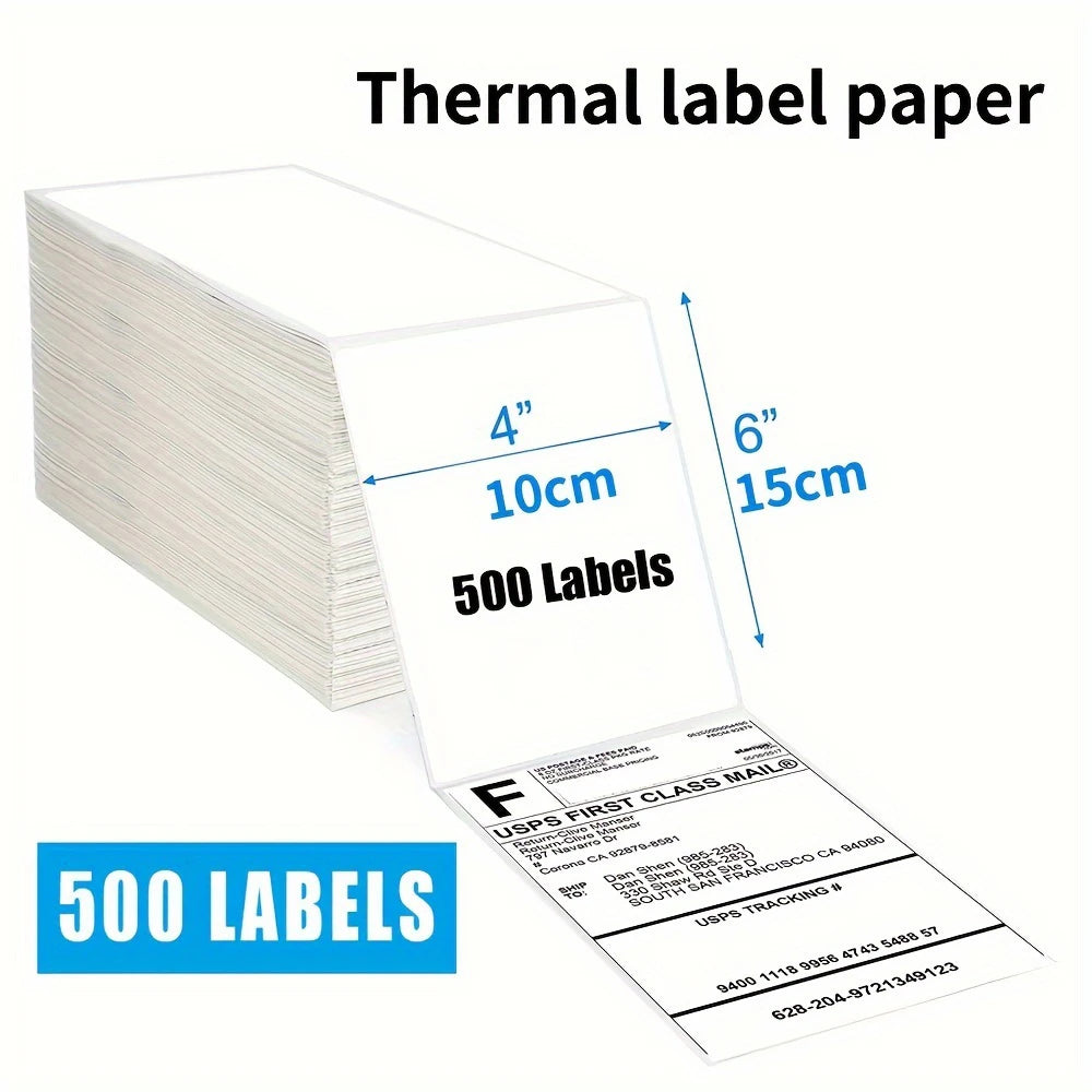 Marklife Thermal Label Printer D200 Mini Bluetooth Wireless 4X6inch Small Shipping Label Printer